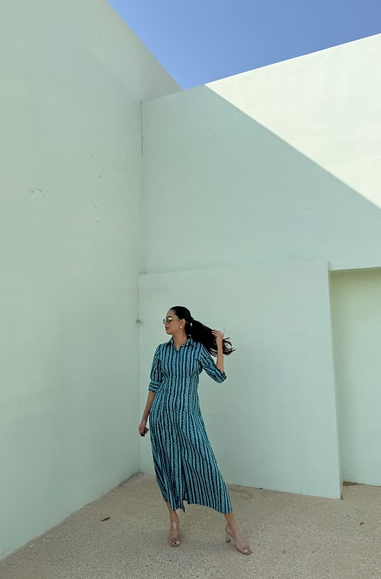 Aaarvi Bandhani Dress